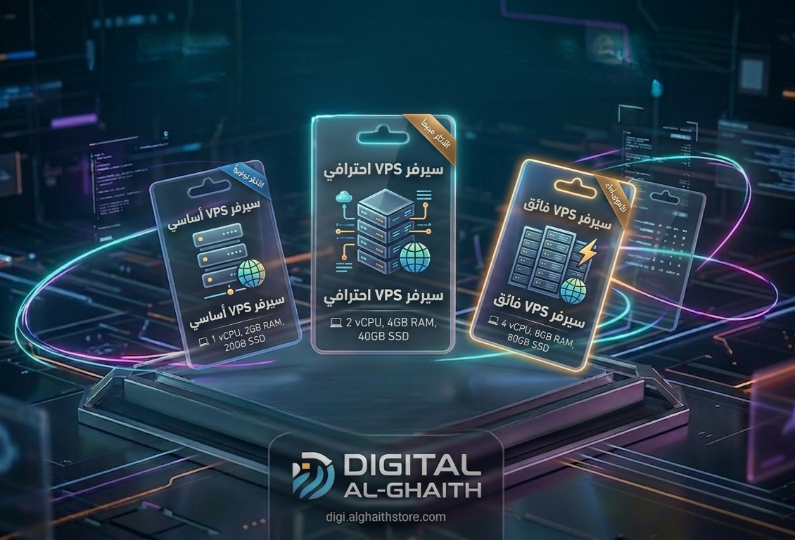 قسم خدمات السيرفرات وال VPS